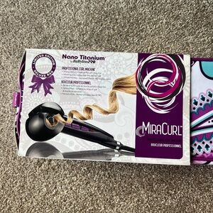 MiraCurl Nano Titanium professional curl machine